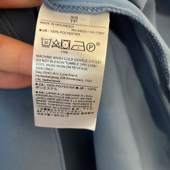 NWT Banana Republic blue Tank size XS - Picture 5 of 5